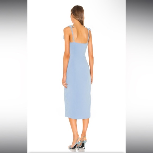 Camila Coelho Aaliyah Midi Dress in Periwinkle Blue XXS NWT - Picture 2 of 7